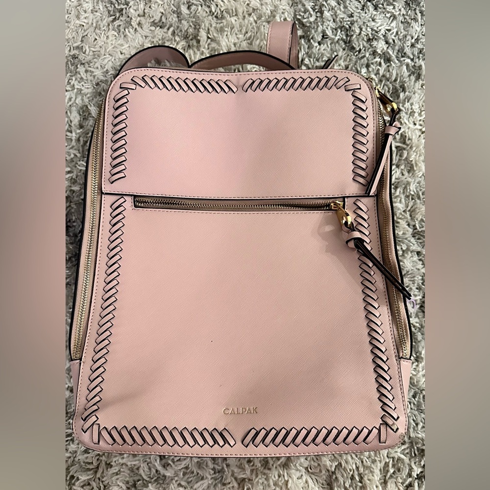 CALPAK Kaya 15” Laptop Backpack in Blush